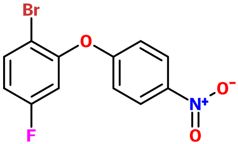 MC085195 1-Bromo-4-fluoro-2-(4-nitrophenoxy)benzene